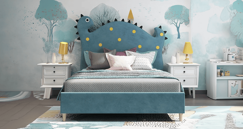 Morey Upholstered Diwan Daybed & Kids Cot - Image 3