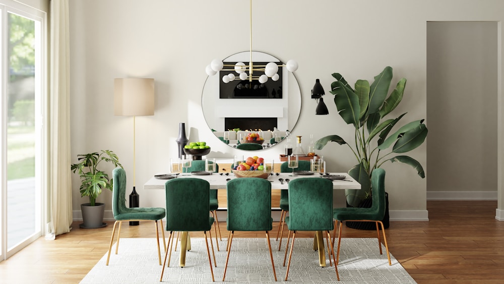 Casa Premium Teak Wood 6-Seater Dining Set