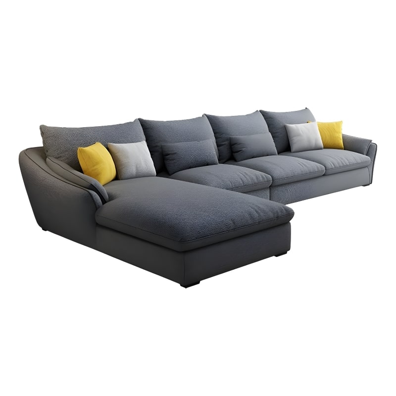 Cromie Cutting-Edge L-Shaped Sectional Sofa - Image 2