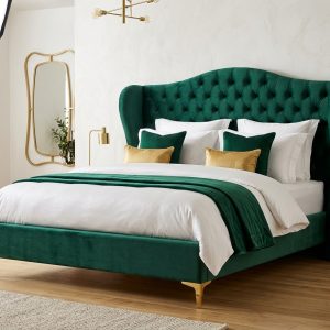 Imperial Royal Upholstered King Size Bed Cot