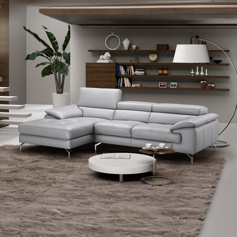 Gorhamm Ergonomic L-Shape Sofa with Adjustable Headrest