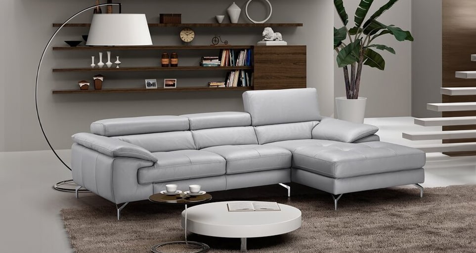 Gorhamm Ergonomic L-Shape Sofa with Adjustable Headrest - Image 2
