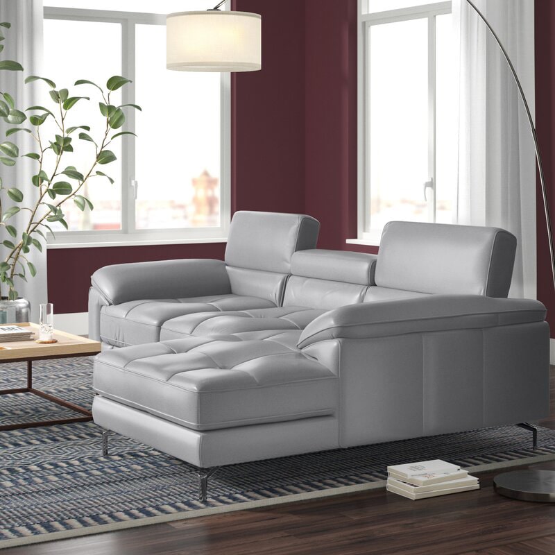 Gorhamm Ergonomic L-Shape Sofa with Adjustable Headrest - Image 5