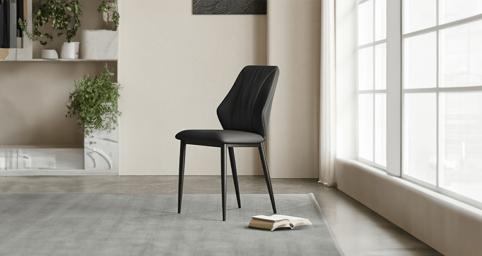 Mellow Plush Upholstered Dining Chair - Image 4