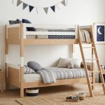 Roger Solid Wood Twin Bunk Bed Cot