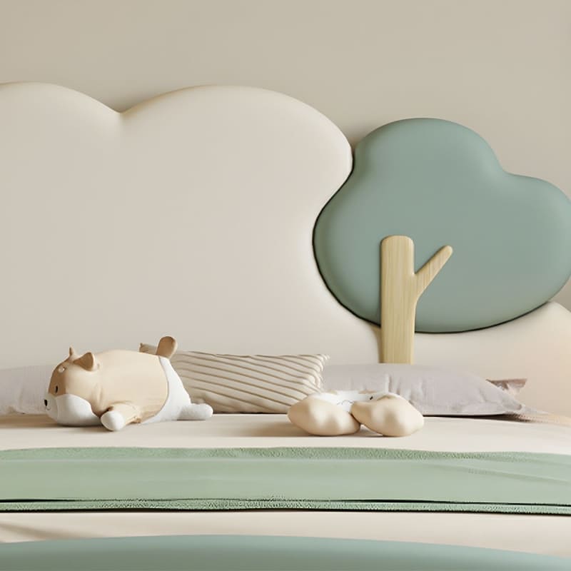 Mowgli Solid Teakwood Cottage Canopy Cot Bed - Image 5
