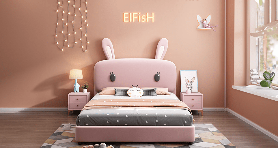 Apollo Scandinavian Solid Oak Minimalist Bed Cot - Image 3