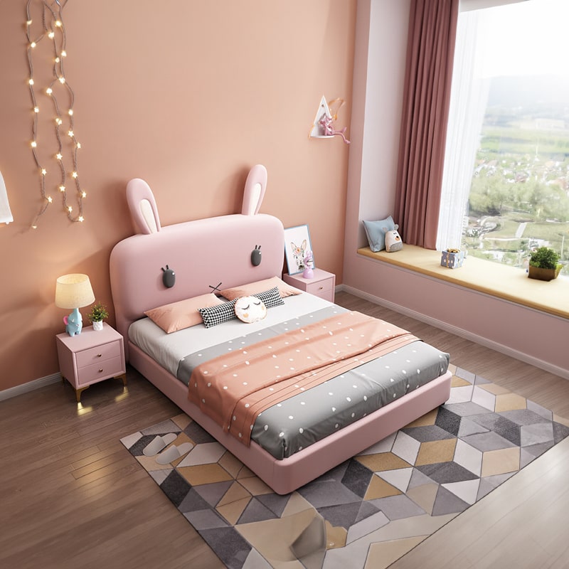 Apollo Scandinavian Solid Oak Minimalist Bed Cot - Image 4