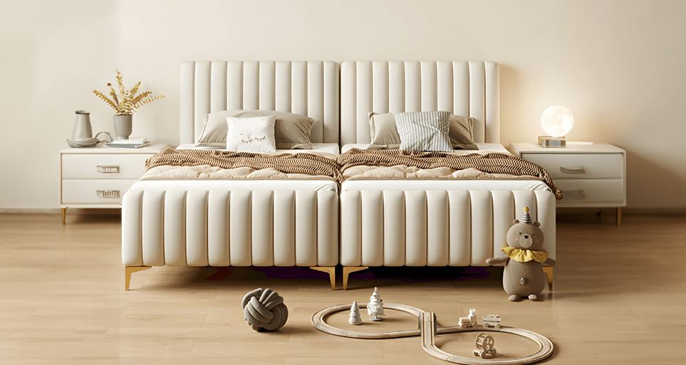 Sante Solid Oak Wood Single Bed Cot with Trundle - Image 4