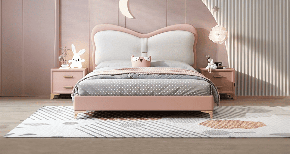 Sophie Elegance Princess Velvet Cot Bed - Image 3