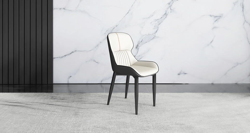 Sperone Curved Luxury Dining Chair - Image 3